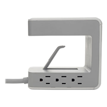 Tripp Lite Six-outlet Surge Protector With Two Usb-a And One Usb-c Ports, 8 Ft Cord, 1080 Joules, Gray freeshipping - TVN Wholesale